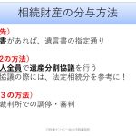 知ってますか?遺言書がない時の財産の分け方を決める方法。これは大変なんです。
