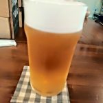 泡とビールの黄金比率。こんなの見たら我慢できません。