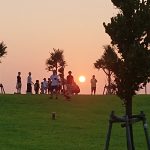 沖縄の夕日