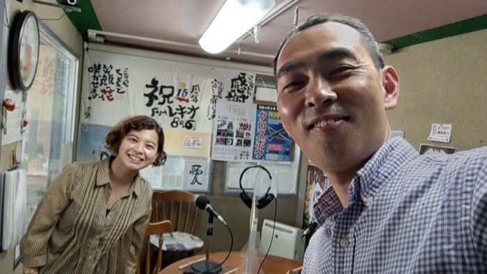 ラジオ番組「ジャジーのＪＡＺＺタイム×幸せな相続相談」（ＦＭレキオＦＭ80.6ＭＨｚ） 収録　OIST工藤三耶子さん　20220316