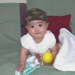 長男坊の赤ちゃんの頃