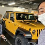 ハッピー橋本社長と愛車Jeep